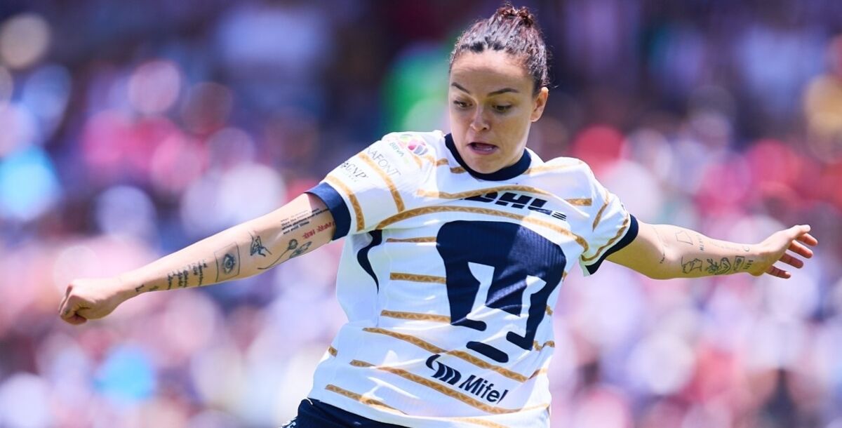 Stephanie Ribeiro, delantera, Pumas Femenil, máxima goleadora histórica de Pumas, 77 goles, Ciudad Universitaria, América, Águilas, delantera portuguesa