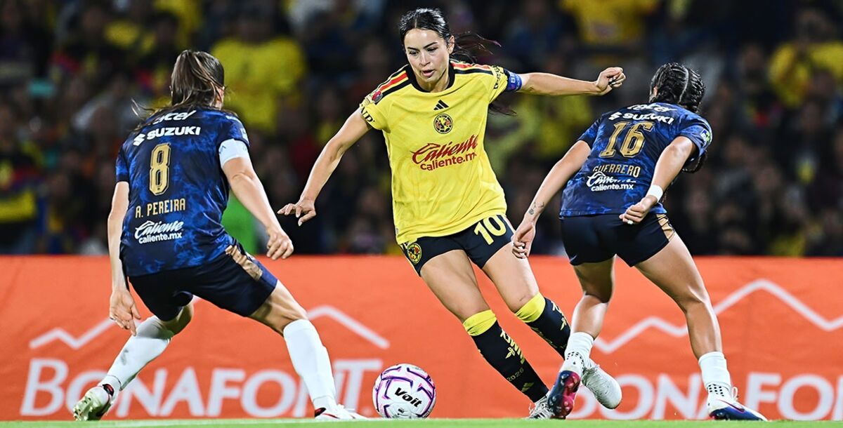 Pumas, América, clásico capitalino, Liga Femenil, Apertura 2026, Jornada 6, Estadio Olímpico Universitario, crónica, resultado, goles