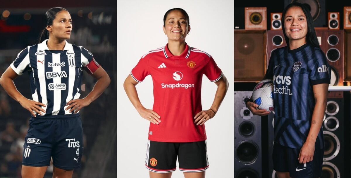 rebeca bernal, trayectoria, carrera, futbol femenil, rayadas, washington spirit, manchester united