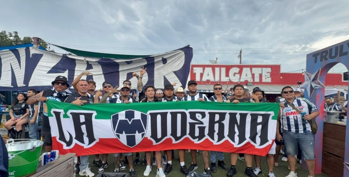 aficionados, hinchas, rayados, shell energy stadium, final, leagues cup, toluca, ambiente, apoyo