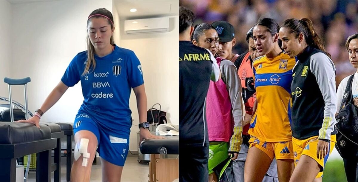 Tigres Femenil, Rayadas, lesión de rotura de ligamento cruzado, Greta Espinoza, Maricarmen Reyes, Deiry Ramírez, Katty Martínez, Valeria del Campo, lesiones