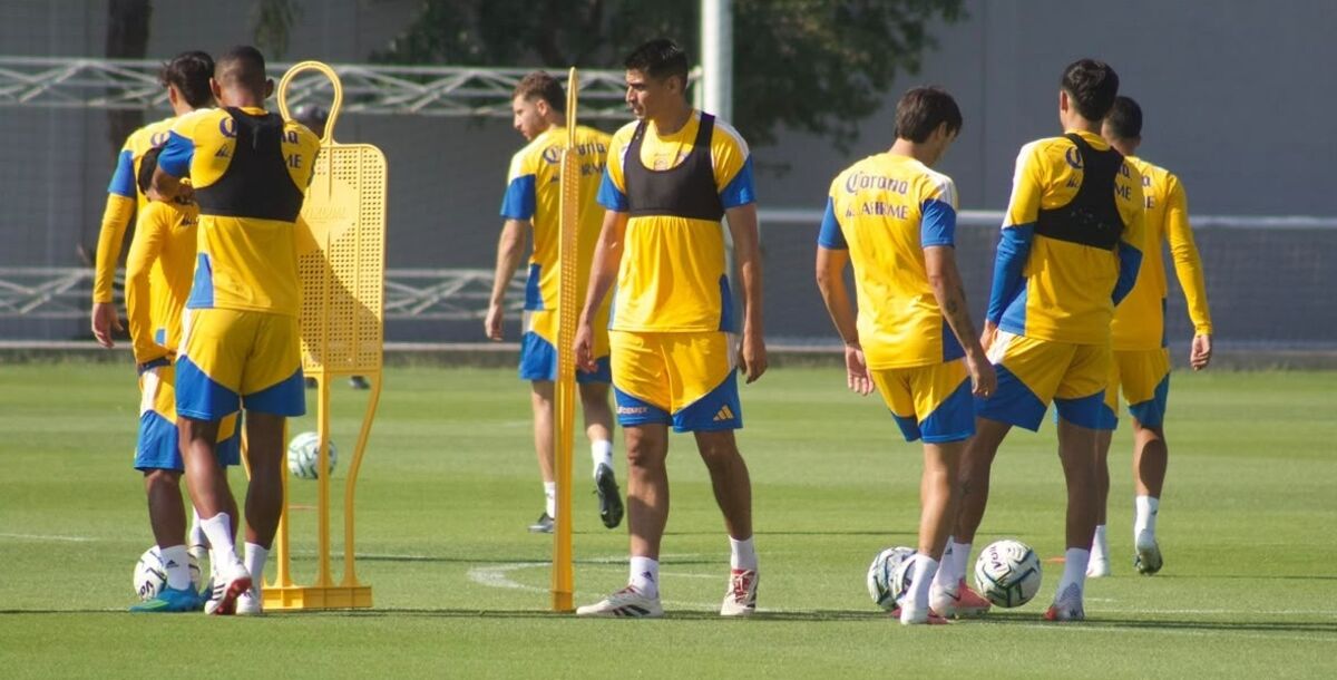 Tigres, entrenamiento, Guillermo Martínez, Emiliano Gómez, Carlos Emilio González, Vucetich, Clásico Regio, Ozziel Herrera