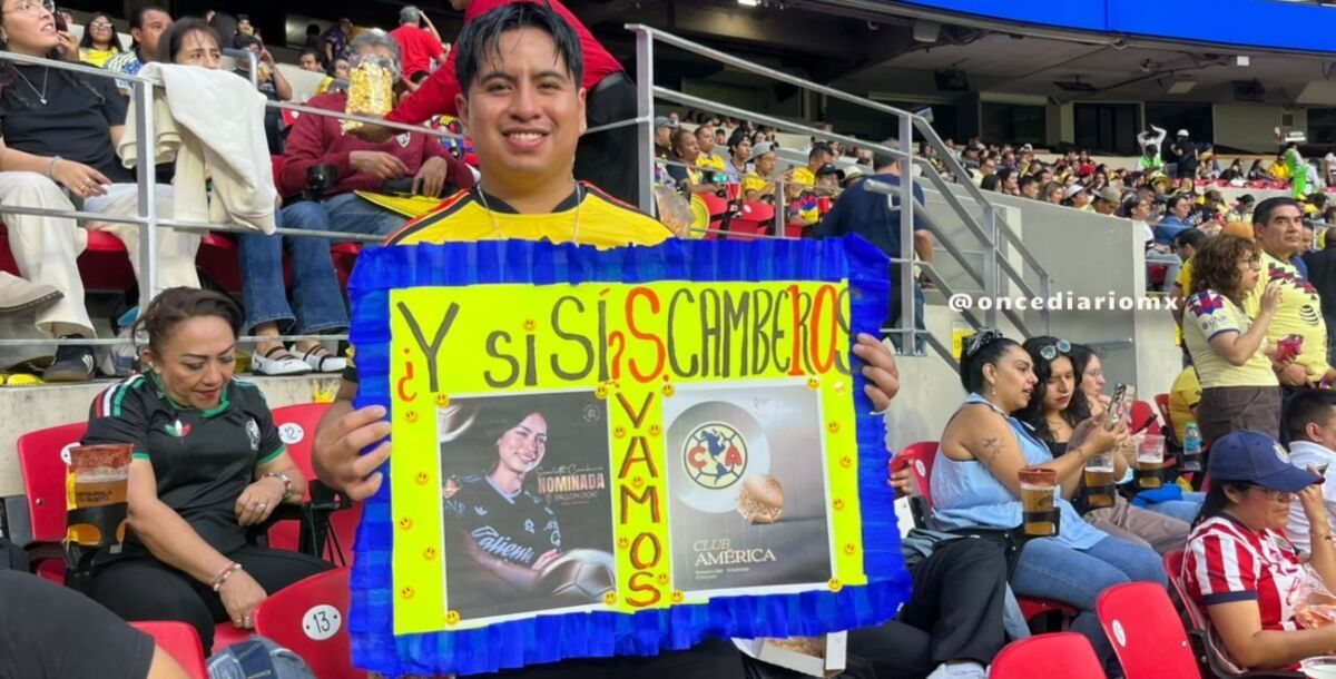 america, tigres, estadio, azteca, aficion, color, ambiente, jornada 7, femenil