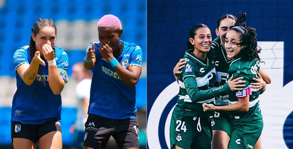Puebla, Querétaro, Atlético de San Luis, Santos, Puebla vs. Querétaro, San Luis vs. Santos, Liga Femenil, Apertura 2026, Jornada 7, en vivo, crónica, resultado, goles