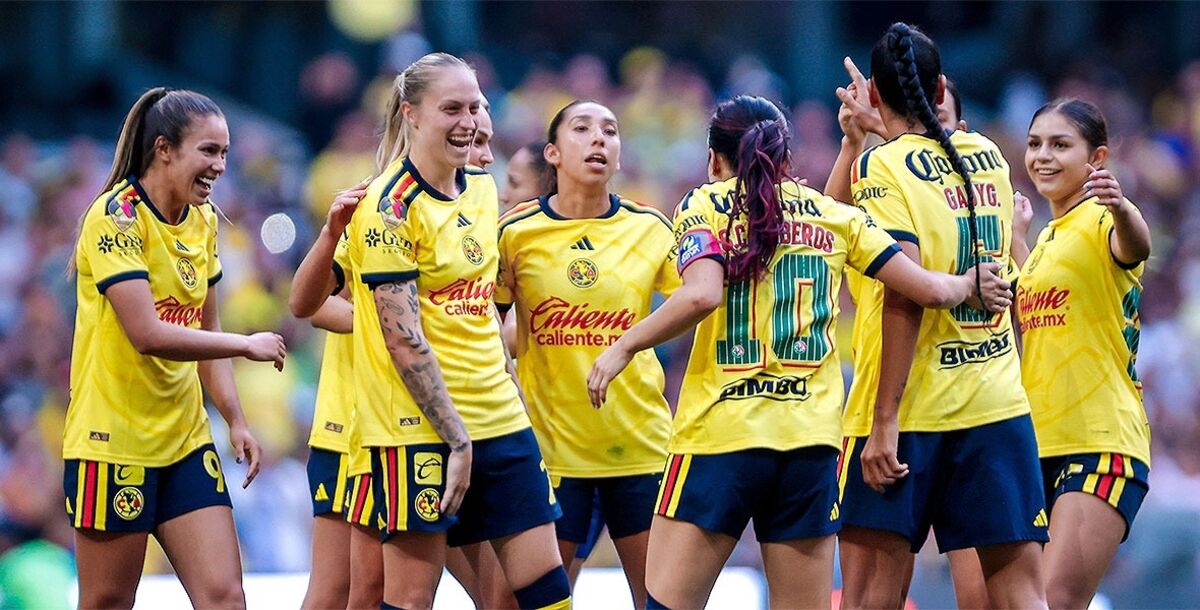 america femenil, invicto, goleadas, promedio goles, 35 anotaciones, apertura 2026, jornada 7, geyse ferreira