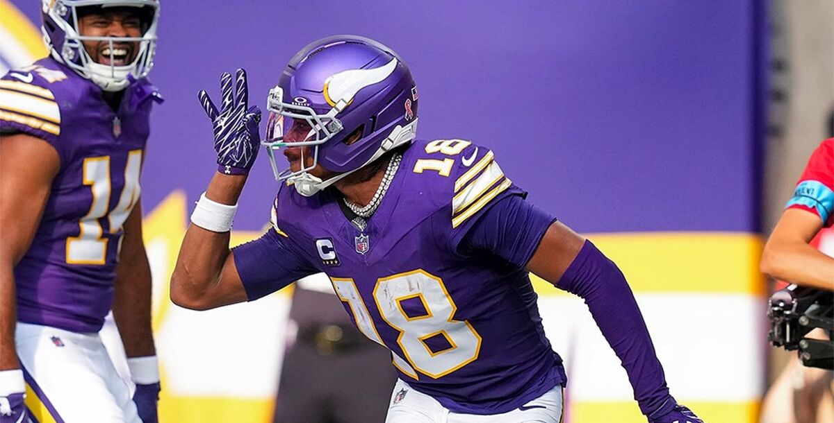 NFL, Vikings, Packers, Semana 1, Carson Wentz, Justin Jefferson, Jordan Love, Eagles, Commanders, Jalen Hurts, Chargers, Cardinals, crónica, resultado