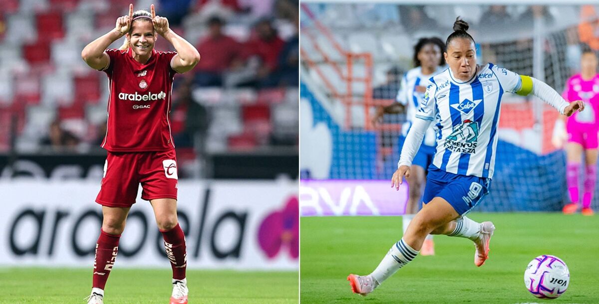 Charlyn Corral, Eugénie Le Sommer, Pachuca, Toluca, Diana Ordóñez Geyse, Liga Femenil, Apertura 2026, goleadoras