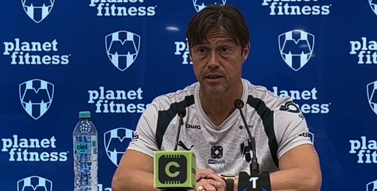 Matías Almeyda, director técnico, Rayados, conferencia de prensa, jornada 9, Cruz Azul, Estadio BBVA, sumar, conseguir puntos, regla de menores, exigencia, título