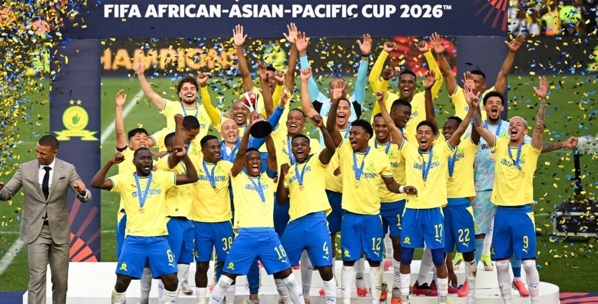 Mamelodi Sundowns, campeón, Al-Ahli, Copa África-Asia-Pacífico, Copa Intercontinental, Toluca, Copa Libertadores, Copa Challanger, PSG