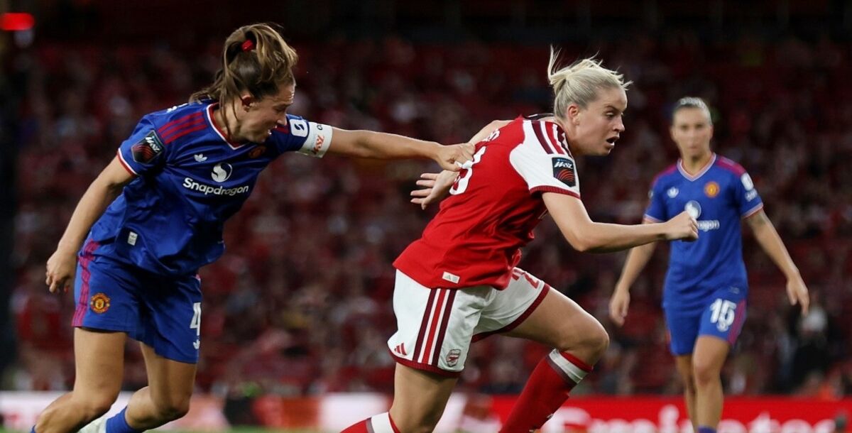 Manchester United Femenil, Arsenal, resumen, Emirates Stadium, resultado, Rebeca Bernal, minutos, mexicana, Julia Zigiotti, Phallon Tullis-Joyce, Smilla Holmberg