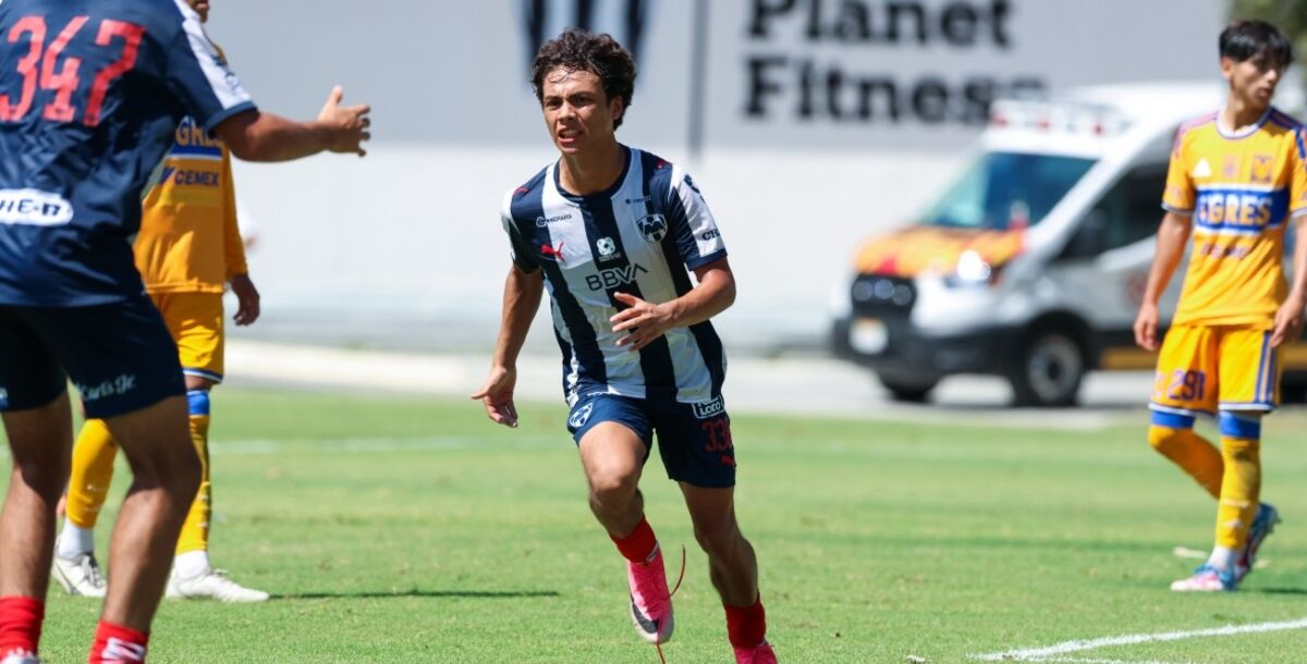 Rayados, Tigres, Clásico Regio Sub 17, fuerzas básicas, El Barrial, Nicolás Núñez, Nelson Alvarado