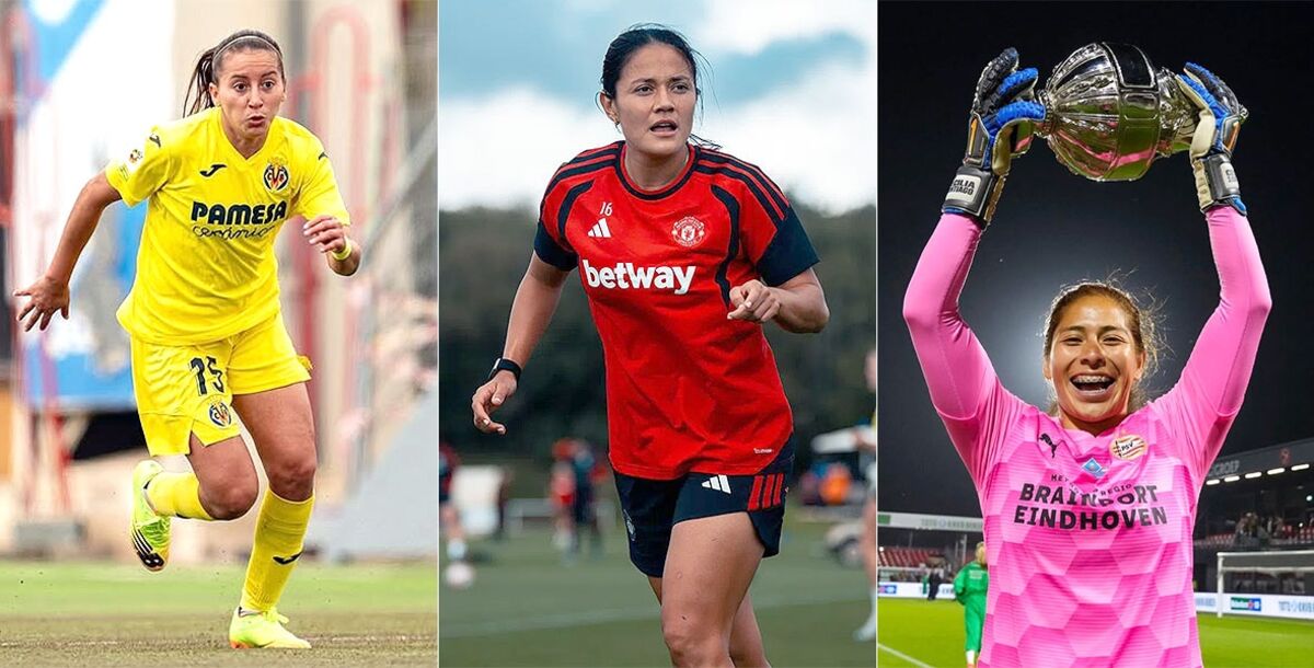 Liga Femenil, Europa, Rebeca Bernal, Rubí Soto, Cecilia Santiago, Sofía Álvarez, Estefanía Fuentes, Itzel González