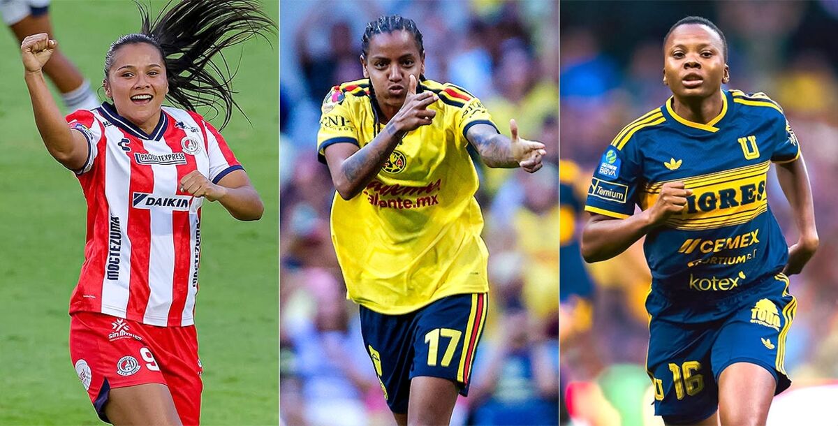 Geyse, Enyerliannys Higuera, Thembi Kgatlana, Liga Femenil, Apertura 2026, goleadoras, tabla de goleo