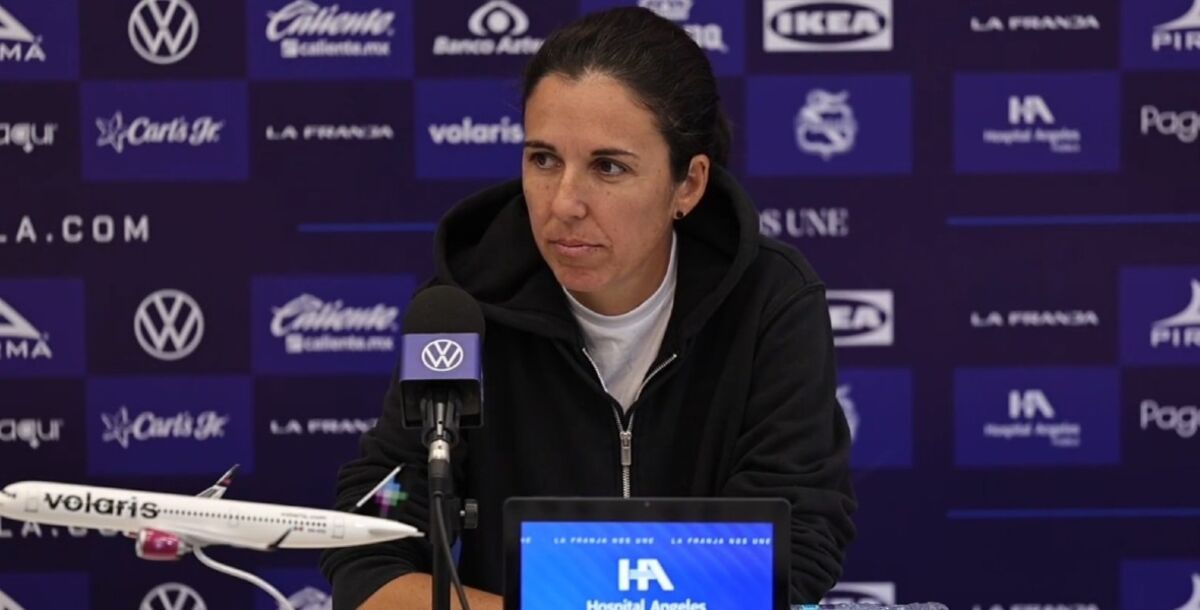 Rayadas, Amandine Miquel, conferencia, Puebla, Carlos Durón, Lucía García, América, Liga Femenil