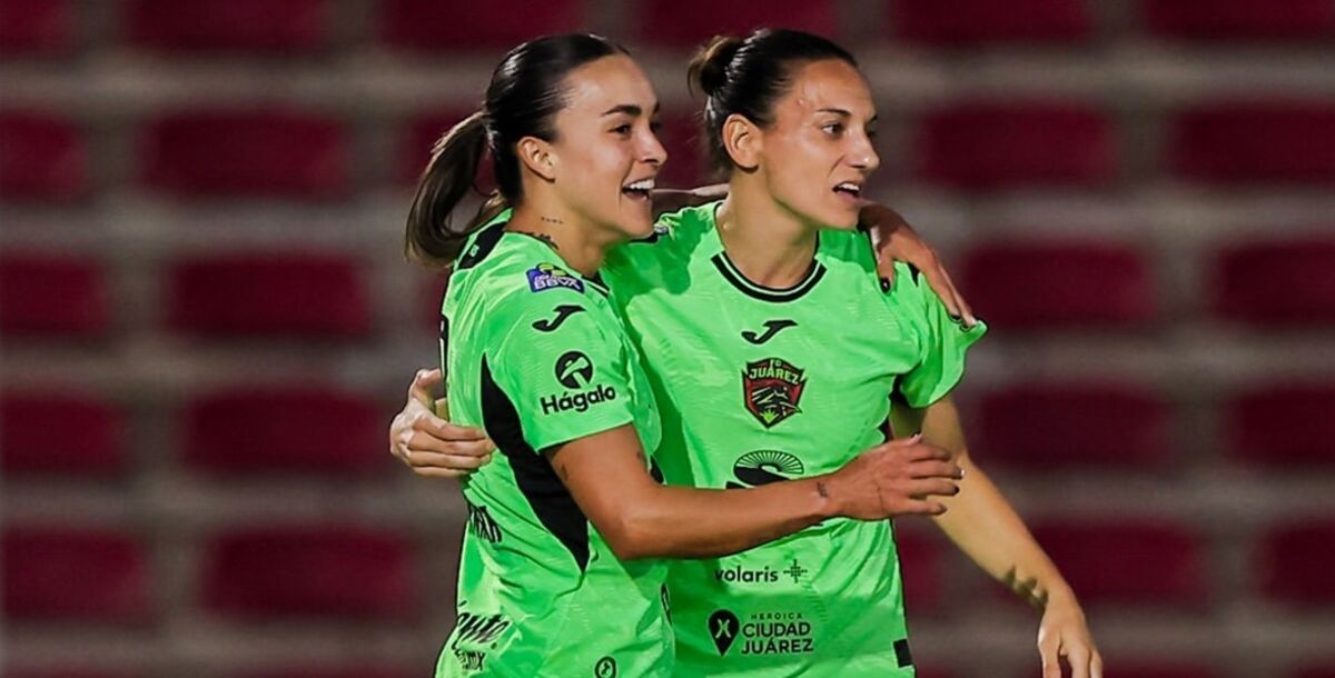 Juárez Femenil, Bravas, liderato, tabla, Grupo A, Tigres, Rayadas, Liga Femenil, Aisha Solózano, Óscar Fernández