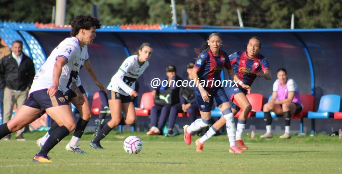 Pumas Femenil, Atlante, jornada 9, liga Femenil, minuto a minuto, en vivo, crónica