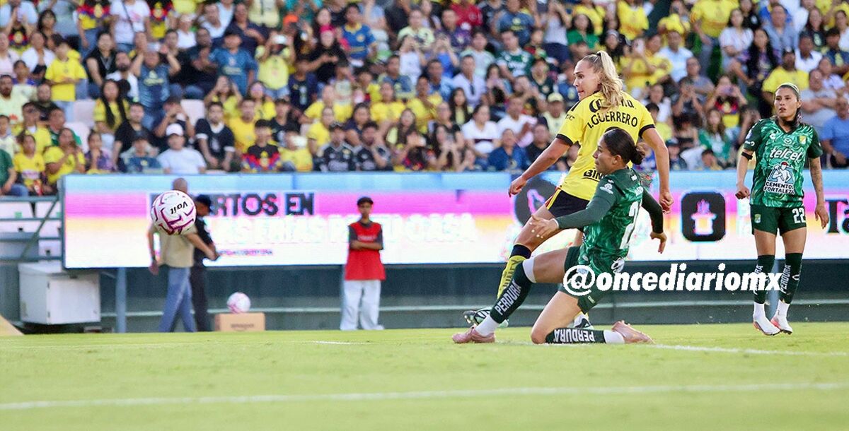 León, América, La Fiera, Águilas, Liga Femenil, Apertura 2026, Jornada 9, Estadio Nou Camp, crónica, resultado, goles