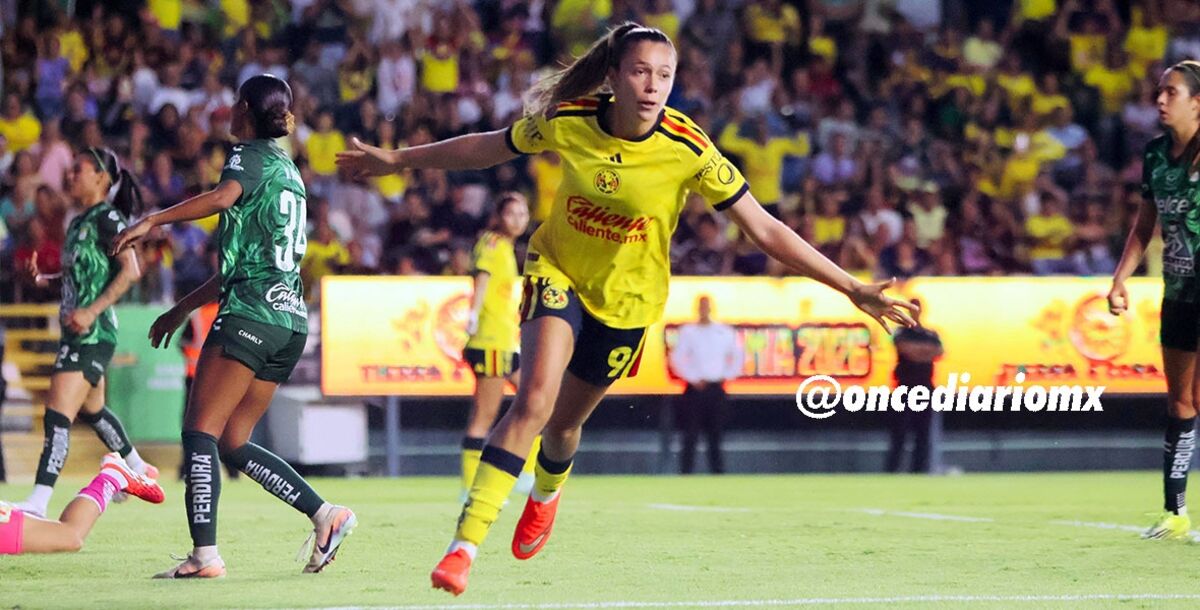 León, América, La Fiera, Águilas, Liga Femenil, Apertura 2026, Jornada 9, Estadio Nou Camp, crónica, resultado, goles