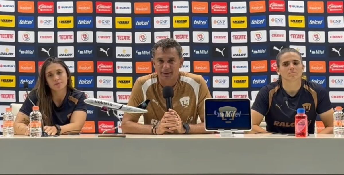Pumas Femenil, conferencia, Roberto Medina, Andrea Pereira, Priscila Chinchilla, Tigres, jornada 10, Liga Femenil