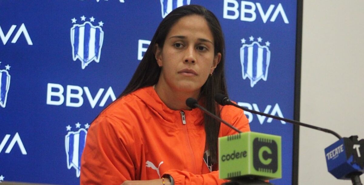 Rayadas, conferencia, Marcela Restrepo, América, jornada 10, Liga Femenil, revancha, Final, Jana Gutiérrez