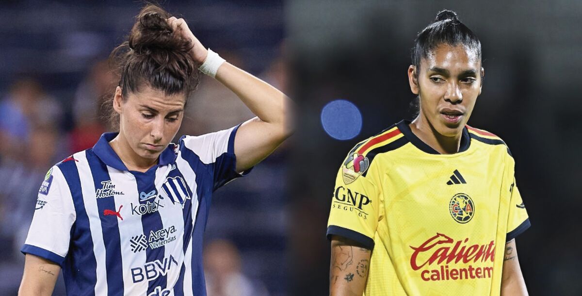 Lucia García, Rayadas, suspensión, expulsión, goles, asistencias, Amandine Miquel, Gabriela García, América Femenil, acumulación tarjetas, contención, Ángel Villacampa, media cancha, bajas, ancla defensiva