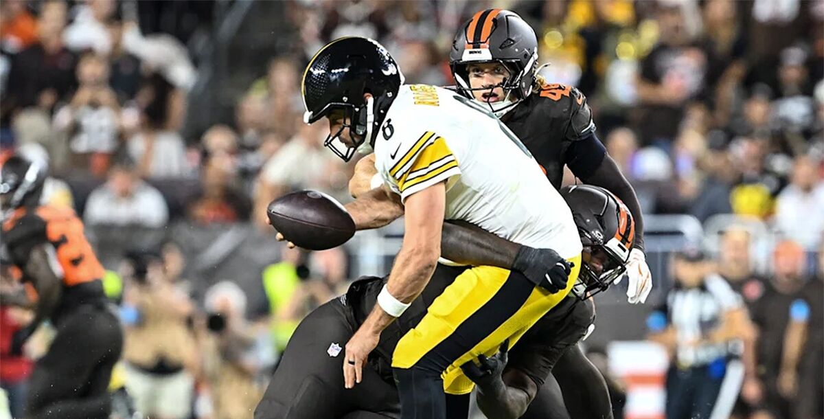 NFL, Semana 4, Steelers, Browns, Pittsburgh, Cleveland, TNF, Aaron Rodgers, Deshaun Watson, Andre Szmyt, crónica, resultado, goles