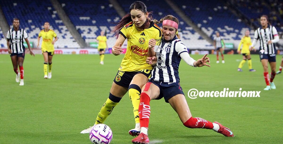 Rayadas, América, Águilas, Liga Femenil, Apertura 2026, Jornada 10, Estadio BBVA, crónica, resultado, goles, Ángel Villacampa, Amanadine Miquel