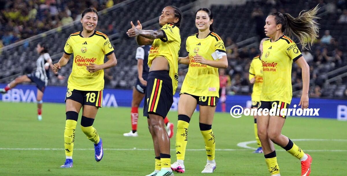 Rayadas, América, Águilas, Liga Femenil, Apertura 2026, Jornada 10, Estadio BBVA, crónica, resultado, goles, Ángel Villacampa, Amanadine Miquel