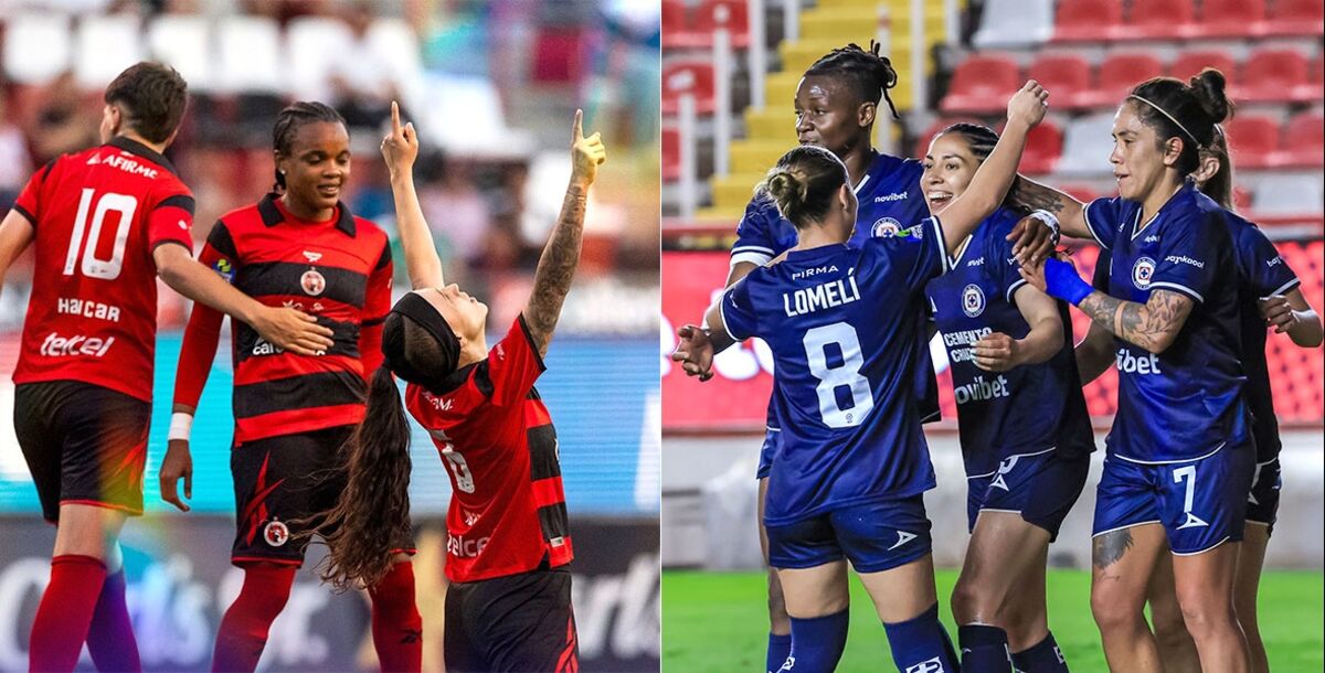 Tijuana, Atlante, Necaxa, Cruz Azul, Xolos vs. Atlante, Necaxa vs. Cruz Azul, Liga Femenil, Apertura 2026, Jornada 10, crónica, resultado, goles