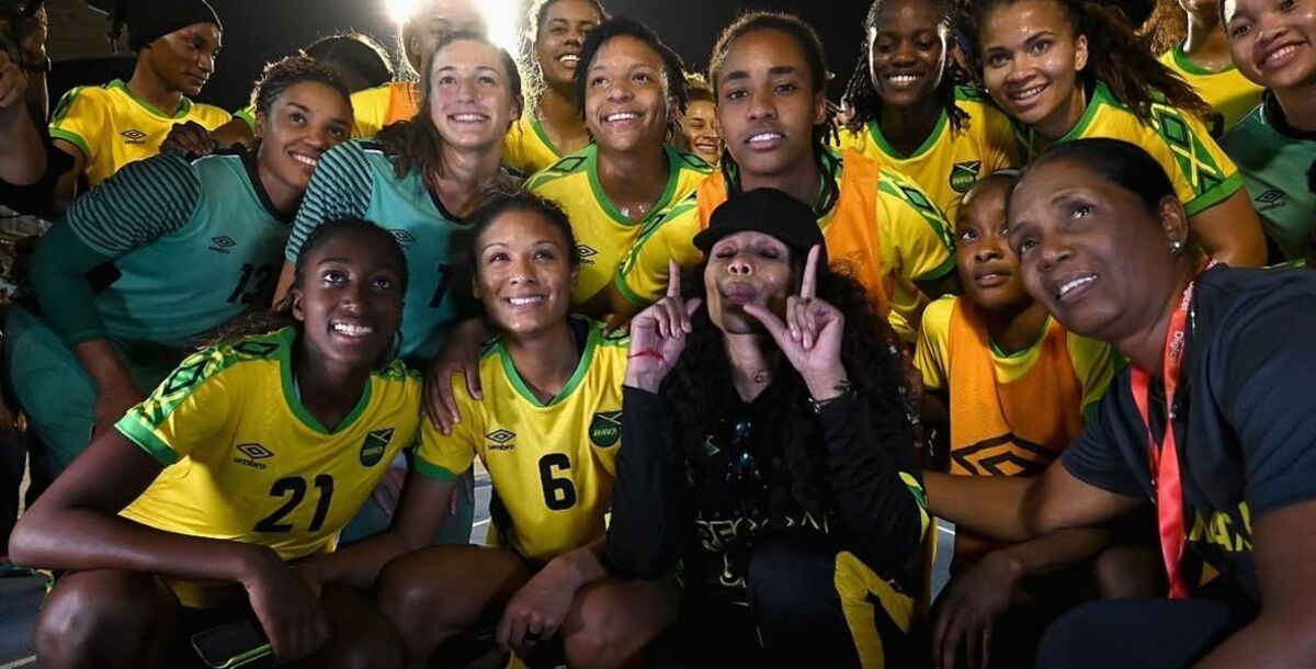 Selección de Jamaica, Reagge Girlz, futbol, Jamaica, Cedella Marley, Fundación Bob Marley, apoyo económico, recauación de fondos, Football is Freedom
