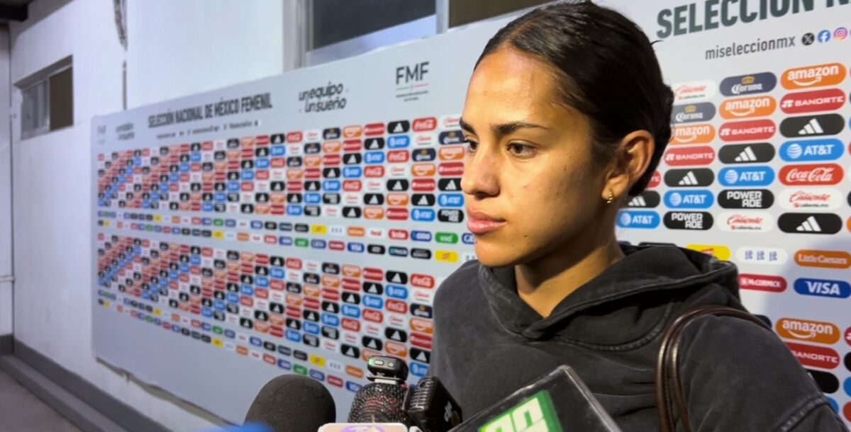 Jana Gutierrez, debut, Selección Mexicana Femenil, Alexandra Godinez, Mexico vs Jamaica, triunfo, Maricarmen Reyes, gol, La Corregidora, dedicatoria, felicidad, a flor de piel