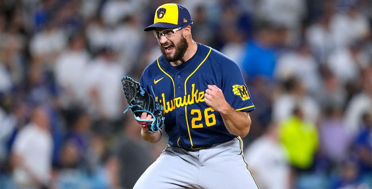 Beisbol, Grandes Ligas, MLB, Playoffs, Postemporada, Liga Nacional, Cerveceros, Dodgers, Milwaukee, Los Ángeles, crónica, resultados