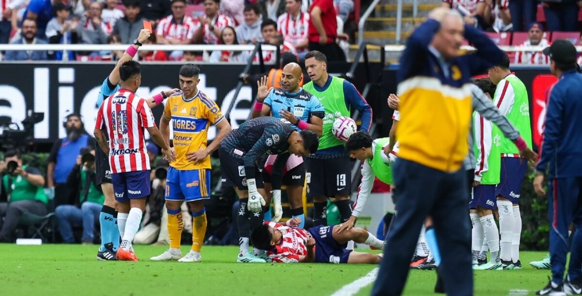 Tigres, análisis, empate, Chivas, Guadalajara, Juan Brunetta, expulsión, Vucetich, cierre de torneo, Liga MX
