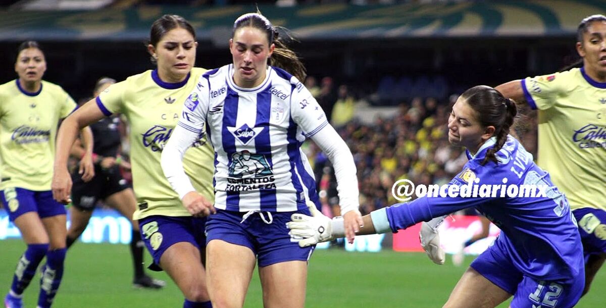 América Femenil, Pachuca, Tuzos Femenil, Liga Femenil, Apertura 2026, Jornada 11, Estadio Azteca, crónica, resultado, goles