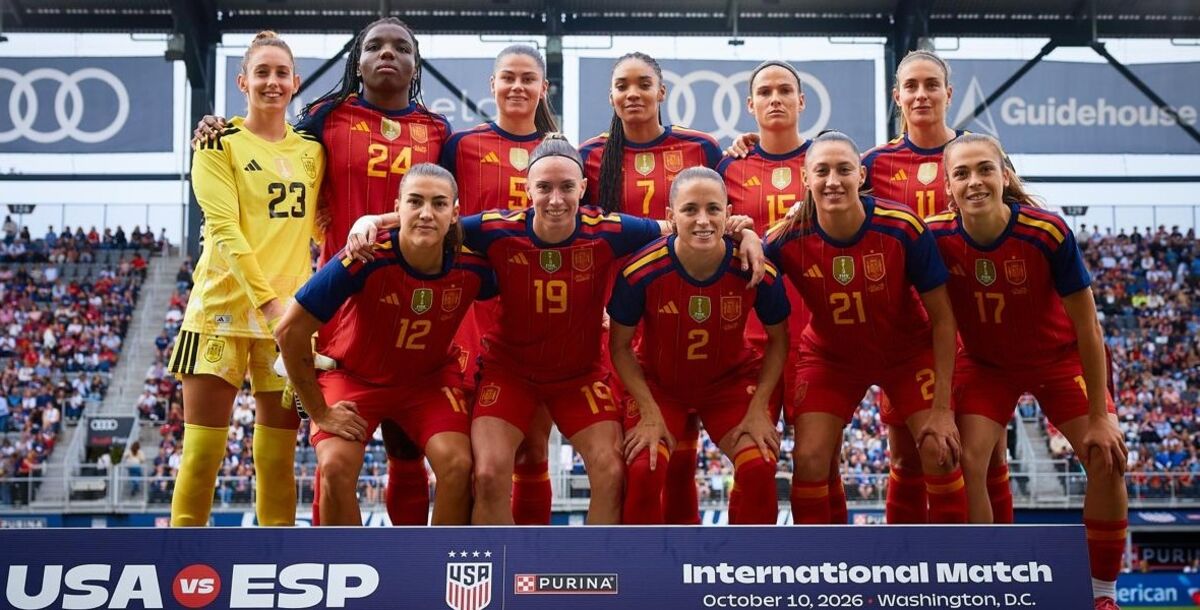 Espana numero uno Ranking FIFA Femenil, Seleccion Mexicana Femenil puesto 28 ranking, Espana vs Estados Unidos serie ranking FIFA, Mexico tercero Concacaf Ranking Femenil