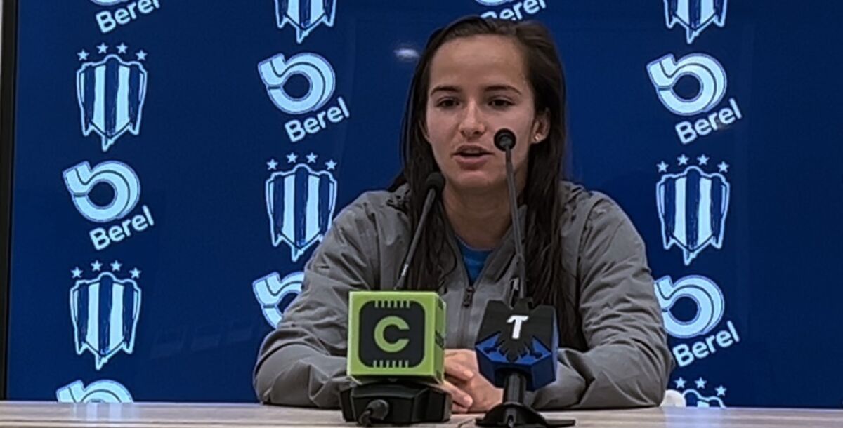 valeria del campo, defensa rayadas, conferencia prensa, clasico nacional femenil, urgencia triunfos