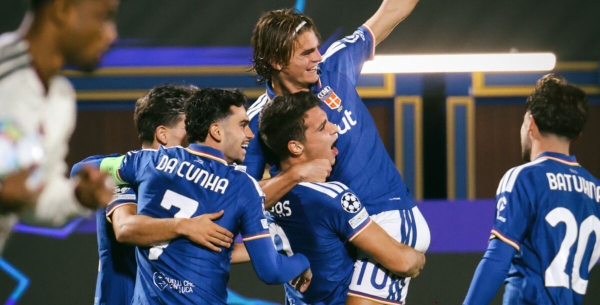 Champions League, resultados, Como 1907, Manchester United, goleada, Arsenal, Bayern Munich, Real Betis, Álvaro Fidalgo