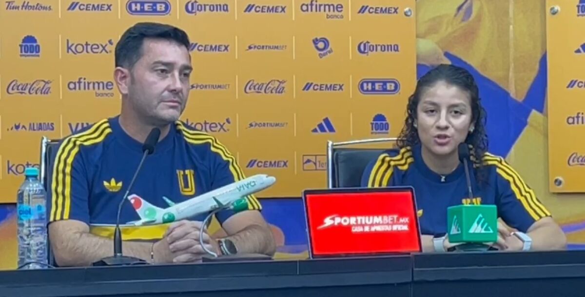Tigres Femenil, Pedro Losa, Alexia Delgado, conferencia, Clásico Nacional, Rayadas, liderato, Grupo A, Liga Femenil