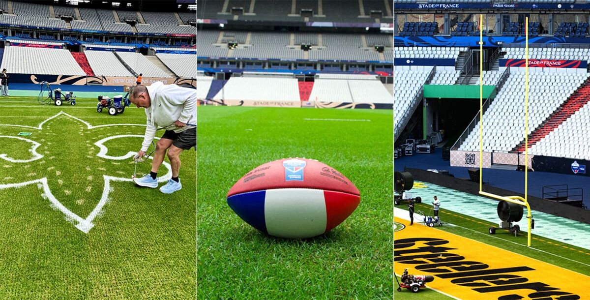 NFL, Semana 7, París, Francia, Stade de France, Saints, Steelers, césped, Futbol, Rugby, escenario