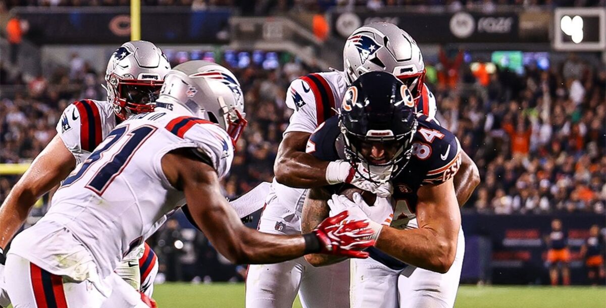 NFL, Bears, Patriots, Semana 7, Chicago, Nueva Inglaterra, Caleb Williams, Drake Maye, Cairo Santos, crónica, resultado