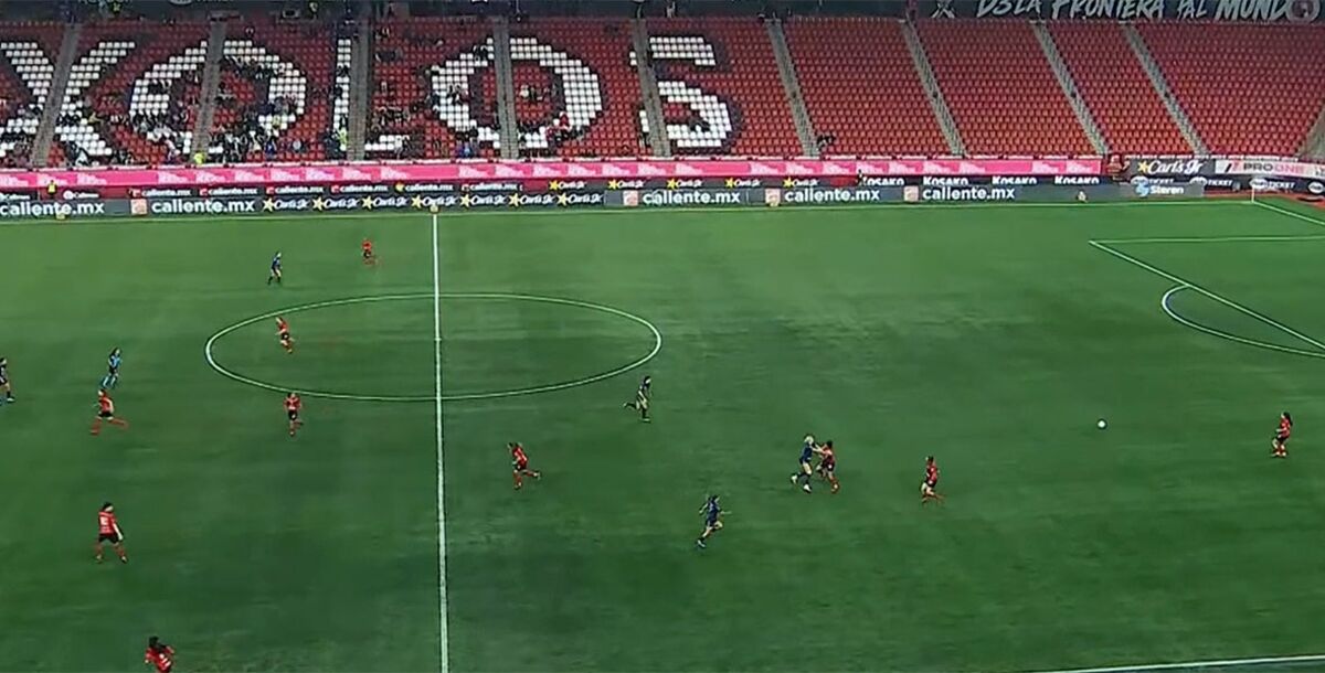 Xolos, Pumas, Tijuana, Club Universidad, Liga Femenil, Apertura 2026, Jornada 12, Estadio Caliente, crónica, resultado, goles
