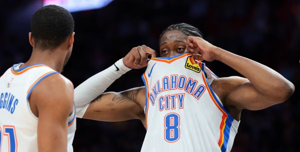 Jalen Williams, lesión, Oklahoma City Thunder, LA Clippers, Luka Doncic, Lakers, Philadelphia 76ers, Detroit Pistons, Cade Cunningham, NBA, resultados