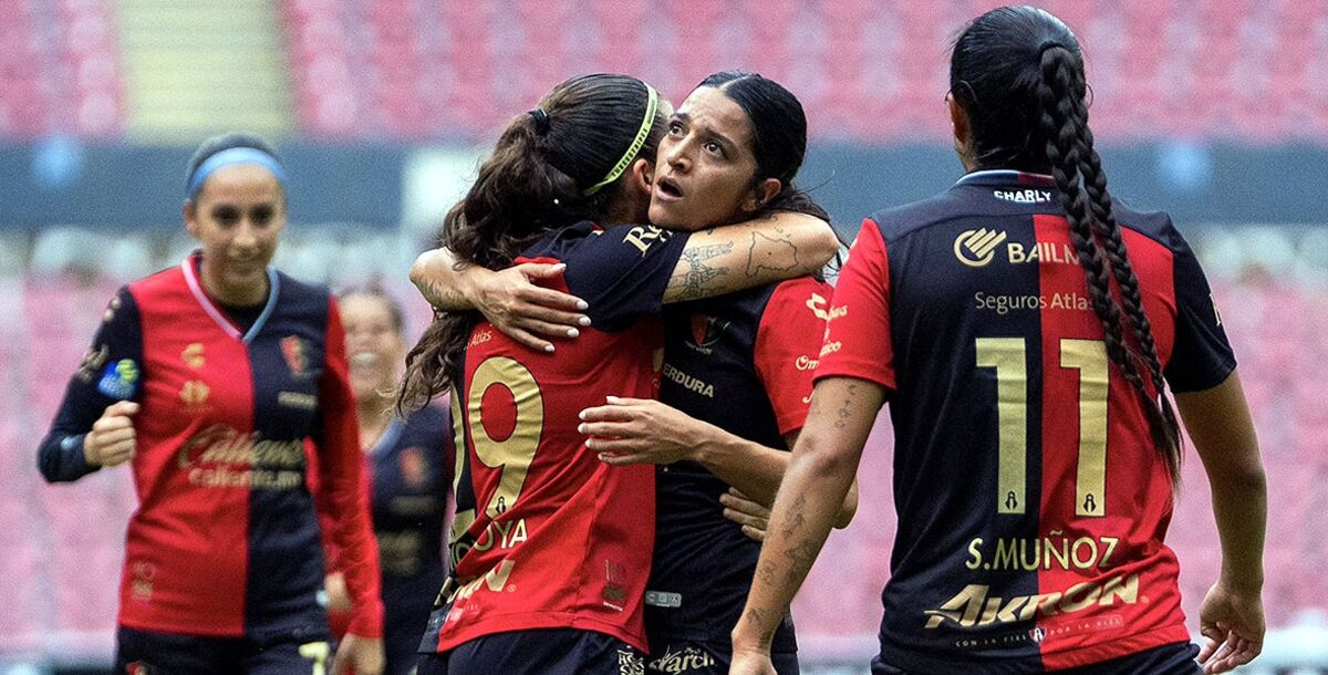 Atlas, Puebla, Rojinegras, La Franja, Liga Femenil, Apertura 2026, Jornada 12, Estadio Jalisco, crónica, resultado, goles