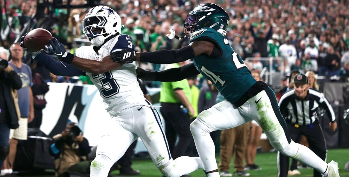 NFL, Semana 7, Dallas, Filadelfia, Cowboys, Eagles, Dak Prescott, CeeDee Lamb, Javonte Williams, Jalen Hurts, Tanner McKee, crónica, resultado
