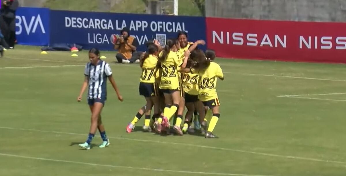 America Femenil Sub 16 campeon, Copa Historias del Futuro primera edicion, America Femenil vs Rayadas Sub 16 final, Instalaciones FMF torneo femenil
