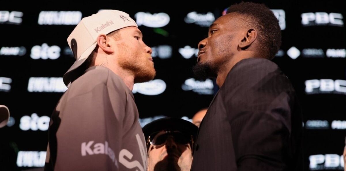 Canelo Álvarez, Christian M'billi, pesaje, pelea, boxeo, título supermediano, Consejo Mundial de Boxeo