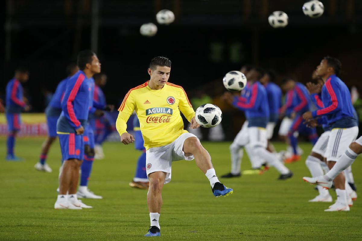 James Rodríguez Selección Colombia Rusia 2018 Mundial Copa del Mundo