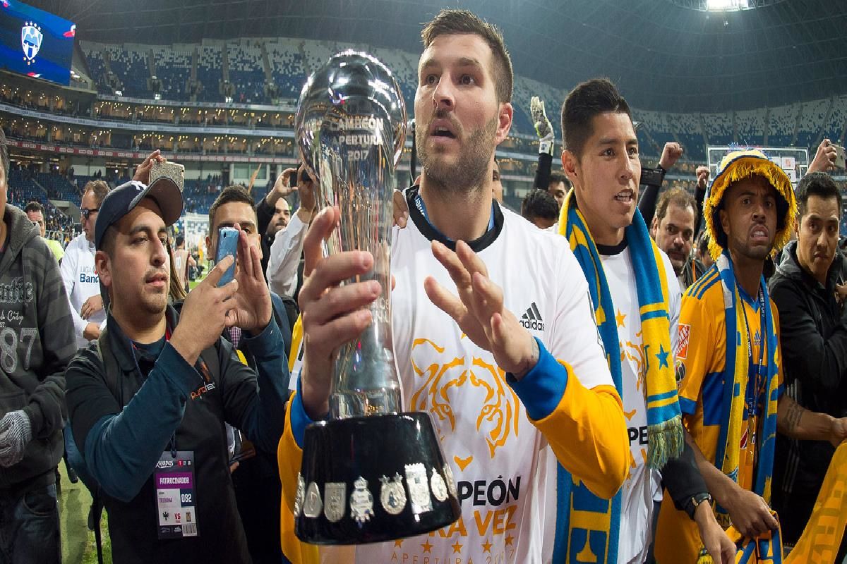 Tigres André-Pierre Gignac Miguel Ángel Garza Gignac 2019 Dedé
