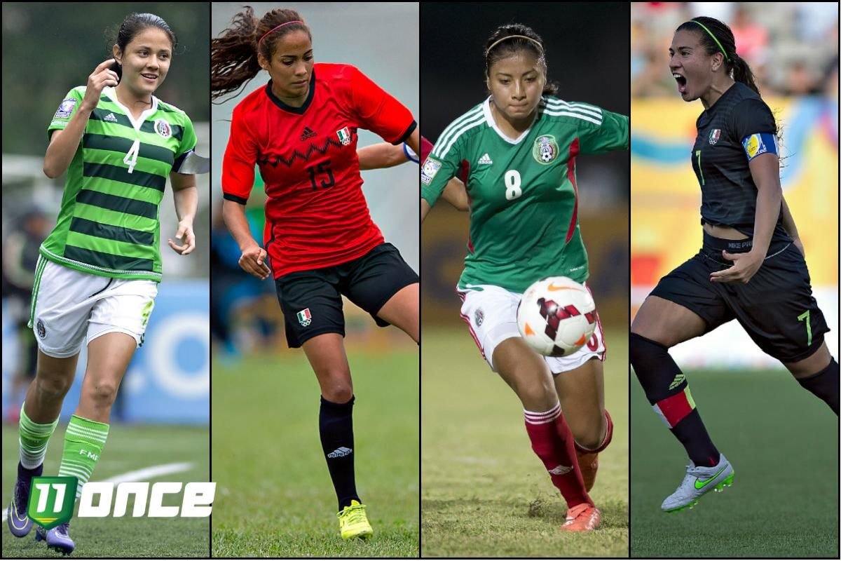 Selección Mexicana Femenil Amistosos Rebeca Bernal Carolina Jaramillo Nancy Antonio Nayeli Rangel Tigres Femenil Rayadas