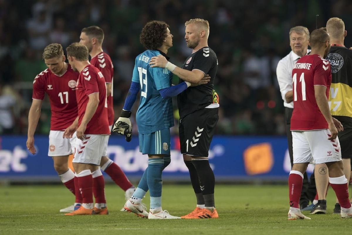 Guillermo Ochoa México Selección Mexicana México Amistoso Dinamarca